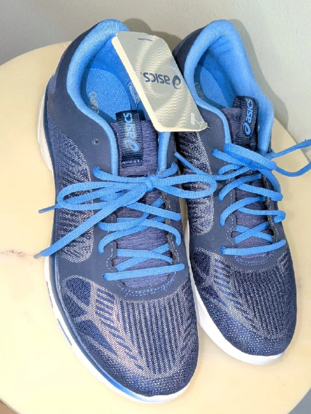 Asics Athletic Running Shoes in Navy and Blue